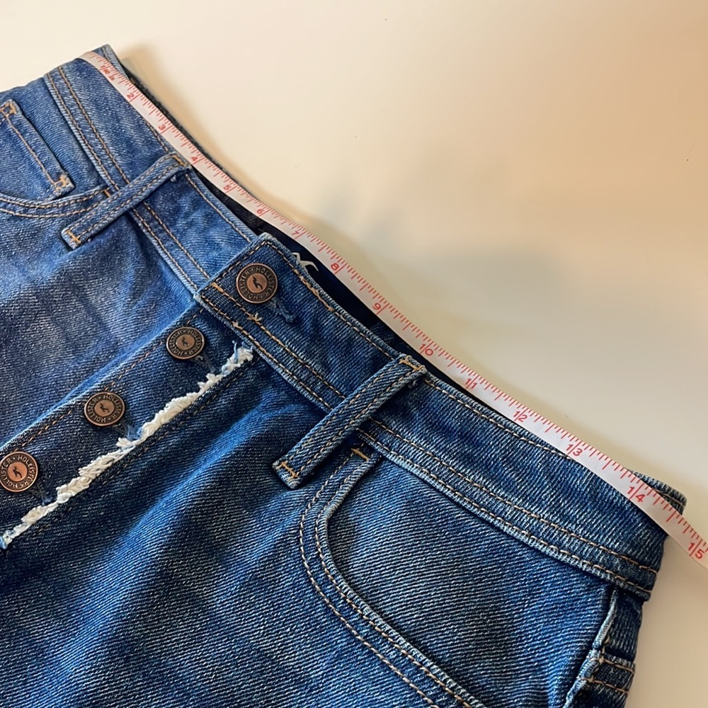 Hollister mom shorts High-rise 3” hollister‎ vintage stretch size 28 NWT - Picture 9 of 11